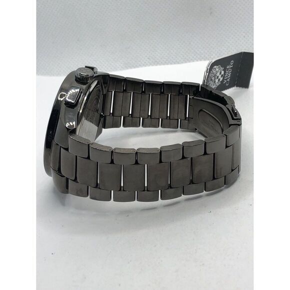 Vince Camuto Unisex Stainless Steel Analog Dial Quartz Genuine Wrist Watch HK584 - Picture 8 of 9